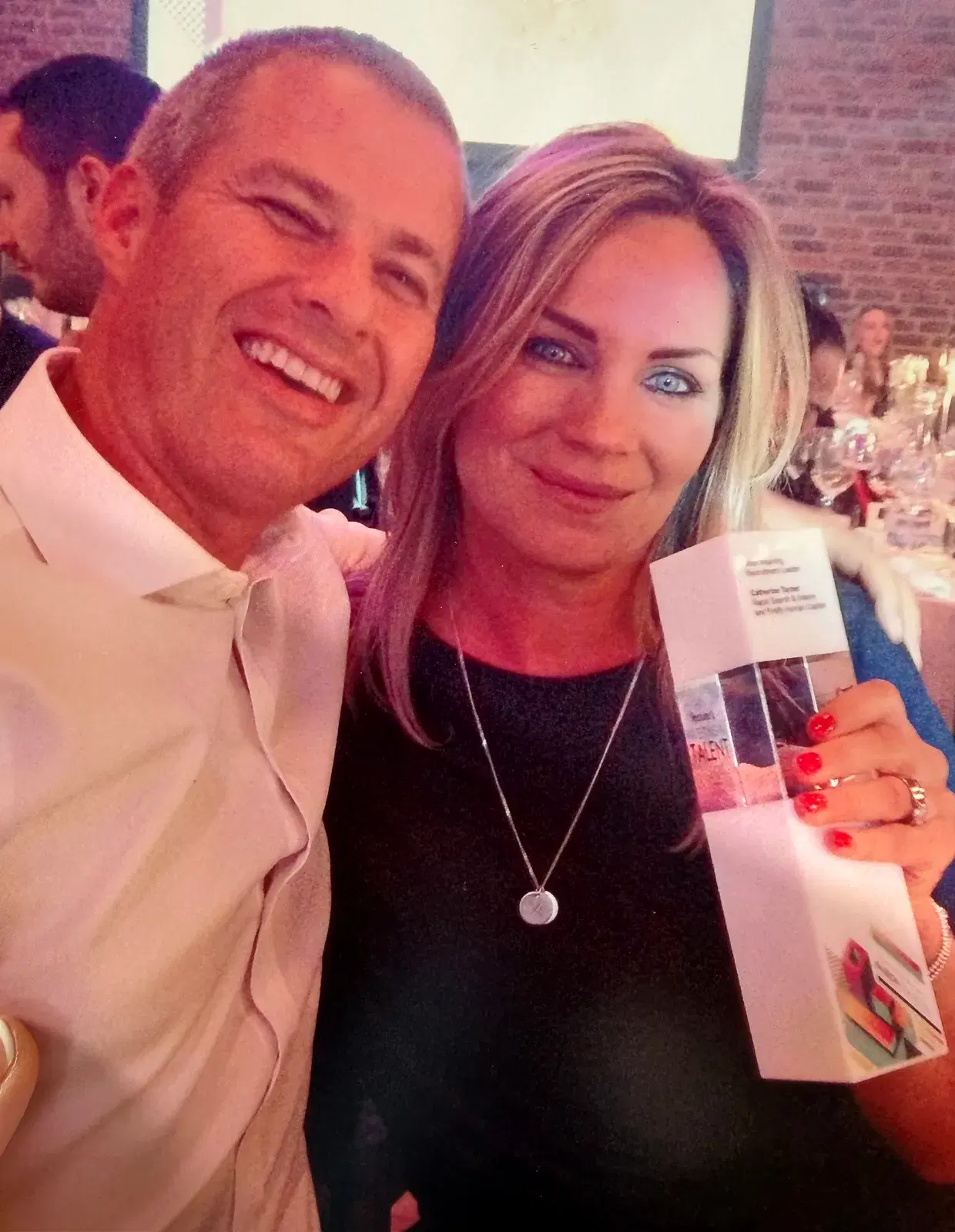 Catherine Turner and Ben Davies